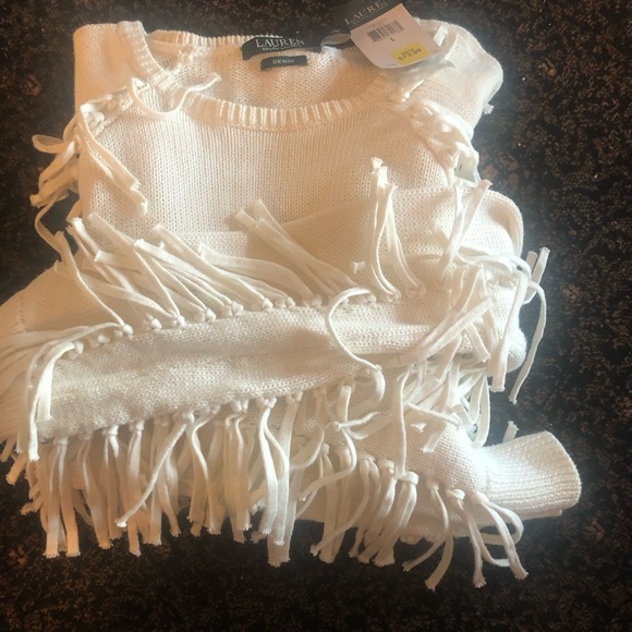 Ralph Lauren cream sweater ( New w Tags) - Picture 7 of 7